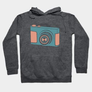 modern Camera pastel colors Hoodie